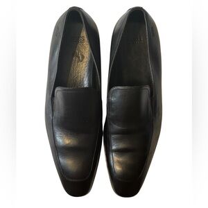 Hugo Boss Classic Black Leather Loafers